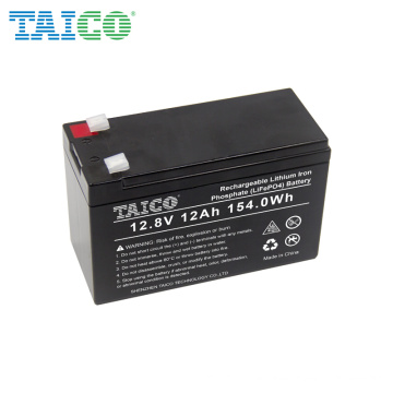 12 Volt Rechargeable Lithium Battery 12V 10 Ah LiFePO4 Battery